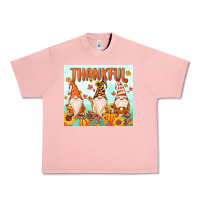 Salmon thankful gnome Urban Heavy Tee - MaliasSmallBusiness