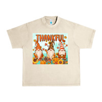 Sandshell thankful gnome Urban Heavy Tee - MaliasSmallBusiness