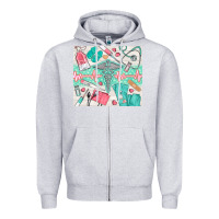 Heather Grey nurse medical equipment Zipper Hoodie - TumblerDesignByShophia