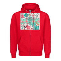 Red nurse medical equipment Zipper Hoodie - TumblerDesignByShophia