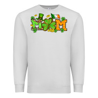 Dove Grey St. Patrick's Day mom Premium Sweatshirt - OliviaCreatesArt