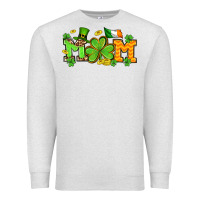Oatmeal Heather St. Patrick's Day mom Premium Sweatshirt - OliviaCreatesArt