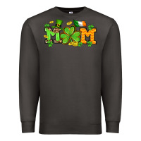 Smoke St. Patrick's Day mom Premium Sweatshirt - OliviaCreatesArt