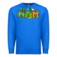 True Royal St. Patrick's Day mom Premium Sweatshirt - OliviaCreatesArt
