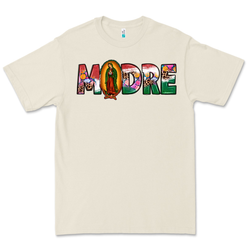 Mexican Flag Our Lady Of Guadalupe Madre Premium Tee by JahusDesignShop | Teevron