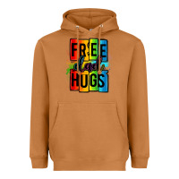 Meerkat free dad hugs Heavyweight Hoodie - OliviaCreatesArt