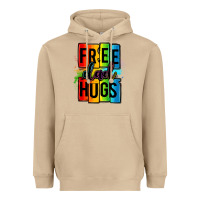 Mushroom free dad hugs Heavyweight Hoodie - OliviaCreatesArt