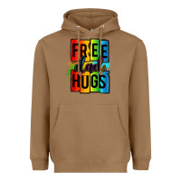 Toasted Coconut free dad hugs Heavyweight Hoodie - OliviaCreatesArt