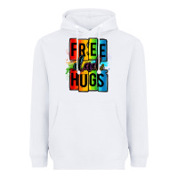 White free dad hugs Heavyweight Hoodie - OliviaCreatesArt