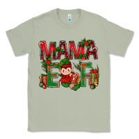 Matcha Mama Elf with Gift Christmas Classic Tee - NancyCooperArtShop