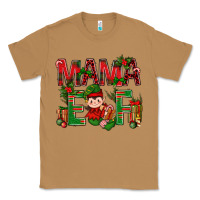Toasted Coconut Mama Elf with Gift Christmas Classic Tee - NancyCooperArtShop