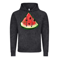 Vintage Black watermelon sliece Vintage Hoodie - Jasminsmagicworld