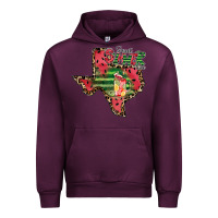 Mauve Wine sweet summer time texas Urban Hoodie - CowhideDigitalArt