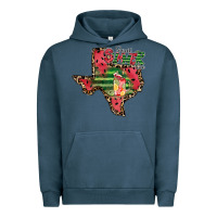 Pigment Midnight Navy sweet summer time texas Urban Hoodie - CowhideDigitalArt