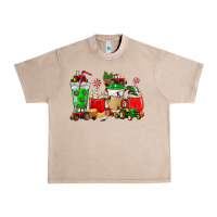 French Oak Christmas tractor coffee cup Urban Heavy Tee - NancyCooperArtShop