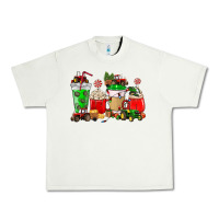 Pistachio Christmas tractor coffee cup Urban Heavy Tee - NancyCooperArtShop