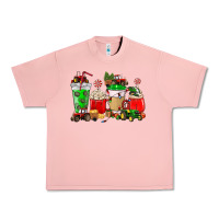 Salmon Christmas tractor coffee cup Urban Heavy Tee - NancyCooperArtShop