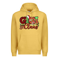 Antique Gold Gigi claus christmas mother's day Premium Hoodie - HowdyJamesFarm