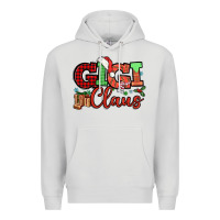 Dove Grey Gigi claus christmas mother's day Premium Hoodie - HowdyJamesFarm