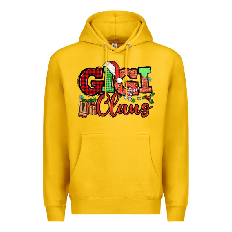 Gigi Claus Christmas Mother's Day Premium Hoodie by HowdyJamesFarm | Teevron