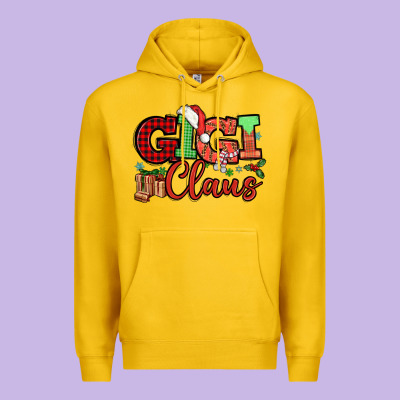 Gigi Claus Christmas Mother's Day Premium Hoodie Designed By Howdyjamesfarm