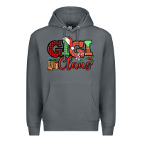 Rock Gigi claus christmas mother's day Premium Hoodie - HowdyJamesFarm