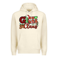 Sandshell Gigi claus christmas mother's day Premium Hoodie - HowdyJamesFarm