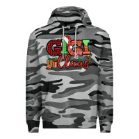 Slate Camo Gigi claus christmas mother's day Premium Hoodie - HowdyJamesFarm