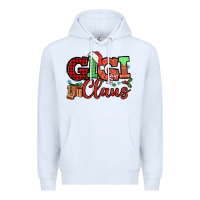 White Gigi claus christmas mother's day Premium Hoodie - HowdyJamesFarm