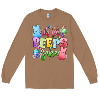 Toasted Coconut oh for peeps sake Long Sleeve Tee - Artiststas
