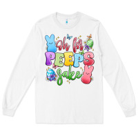 White oh for peeps sake Long Sleeve Tee - Artiststas