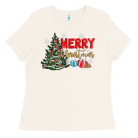 Bone merry christmas tree Ladies Tee - AdoDesignShop