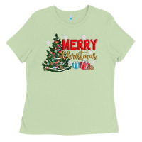 Matcha merry christmas tree Ladies Tee - AdoDesignShop