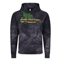 Cloud Black christmas vacation car Vintage Hoodie - MaliasSmallBusiness