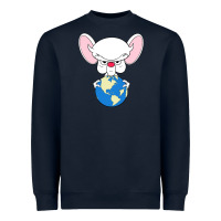 Navy The New World Heavyweight Sweatshirt - Bettercallsaul