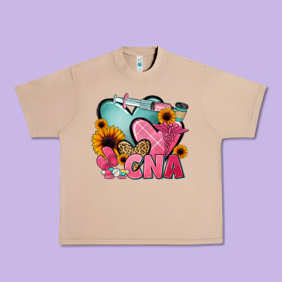 Cna Nurse Urban Heavy Tee Designed By Jahusdesignshop