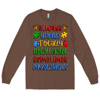 Chestnut always unique totally intelligent sometimes myster Long Sleeve Tee - Artiststas