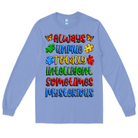 Colony Blue always unique totally intelligent sometimes myster Long Sleeve Tee - Artiststas