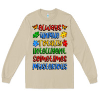Mushroom always unique totally intelligent sometimes myster Long Sleeve Tee - Artiststas