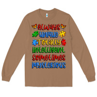 Toasted Coconut always unique totally intelligent sometimes myster Long Sleeve Tee - Artiststas