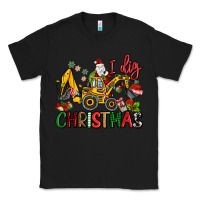 Black I Dig Christmas Classic Tee - MaliasSmallBusiness