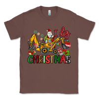Chestnut I Dig Christmas Classic Tee - MaliasSmallBusiness