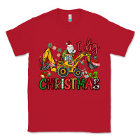 Red I Dig Christmas Classic Tee - MaliasSmallBusiness