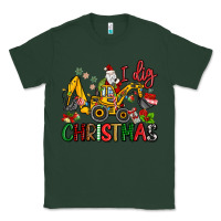 Sports Green I Dig Christmas Classic Tee - MaliasSmallBusiness
