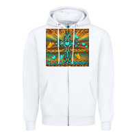 White western cross Zipper Hoodie - TumblerDesignByShophia