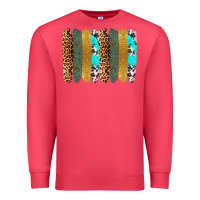 Cardinal western brushstrokes Premium Sweatshirt - OliviaCreatesArt
