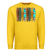 Lemon western brushstrokes Premium Sweatshirt - OliviaCreatesArt