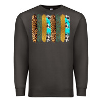 Smoke western brushstrokes Premium Sweatshirt - OliviaCreatesArt