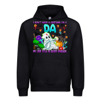 Black I Don't Need A Costume Im A DA My Job Title Is Sca Urban Hoodie - CowhideDigitalArt