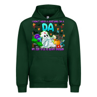 Forest Green I Don't Need A Costume Im A DA My Job Title Is Sca Urban Hoodie - CowhideDigitalArt